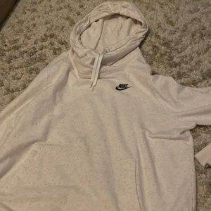 White confetti Nike sweatshirt!!!!
